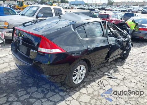 2010 Honda Insight Ex z USA, uszkodzony, nr VIN JHMZE2H77AS009692